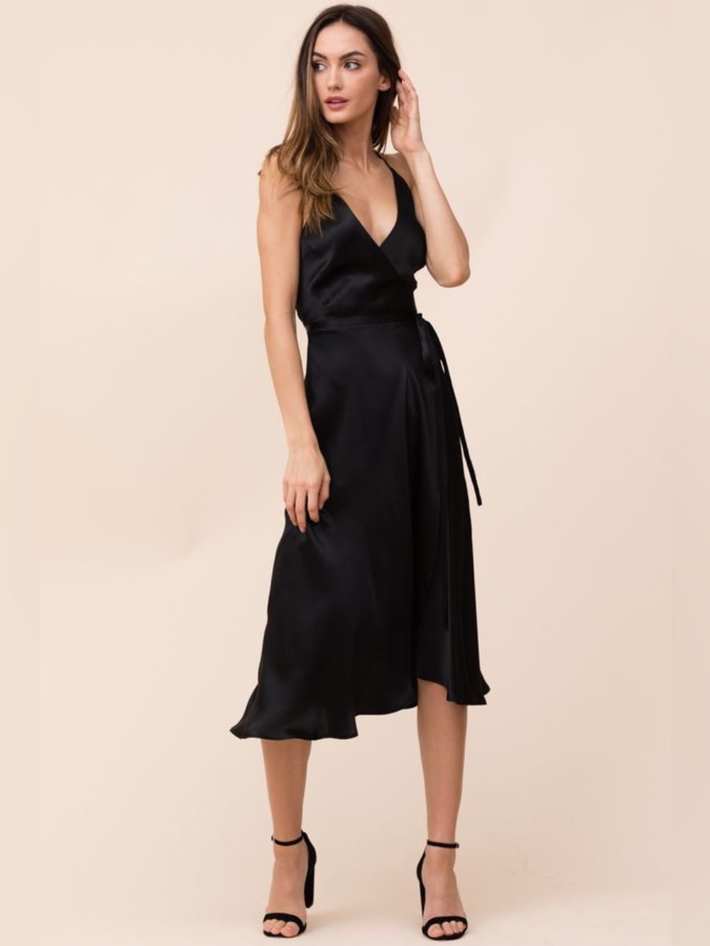 *New* Yumi Kim 100% Silk City Light Wrap Dress, Size Medium
